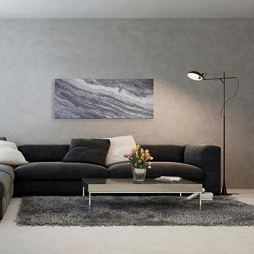 marmony® 800W Marmor Infrarotheizung in Carrara-Optik mit Thermostat MTC-40