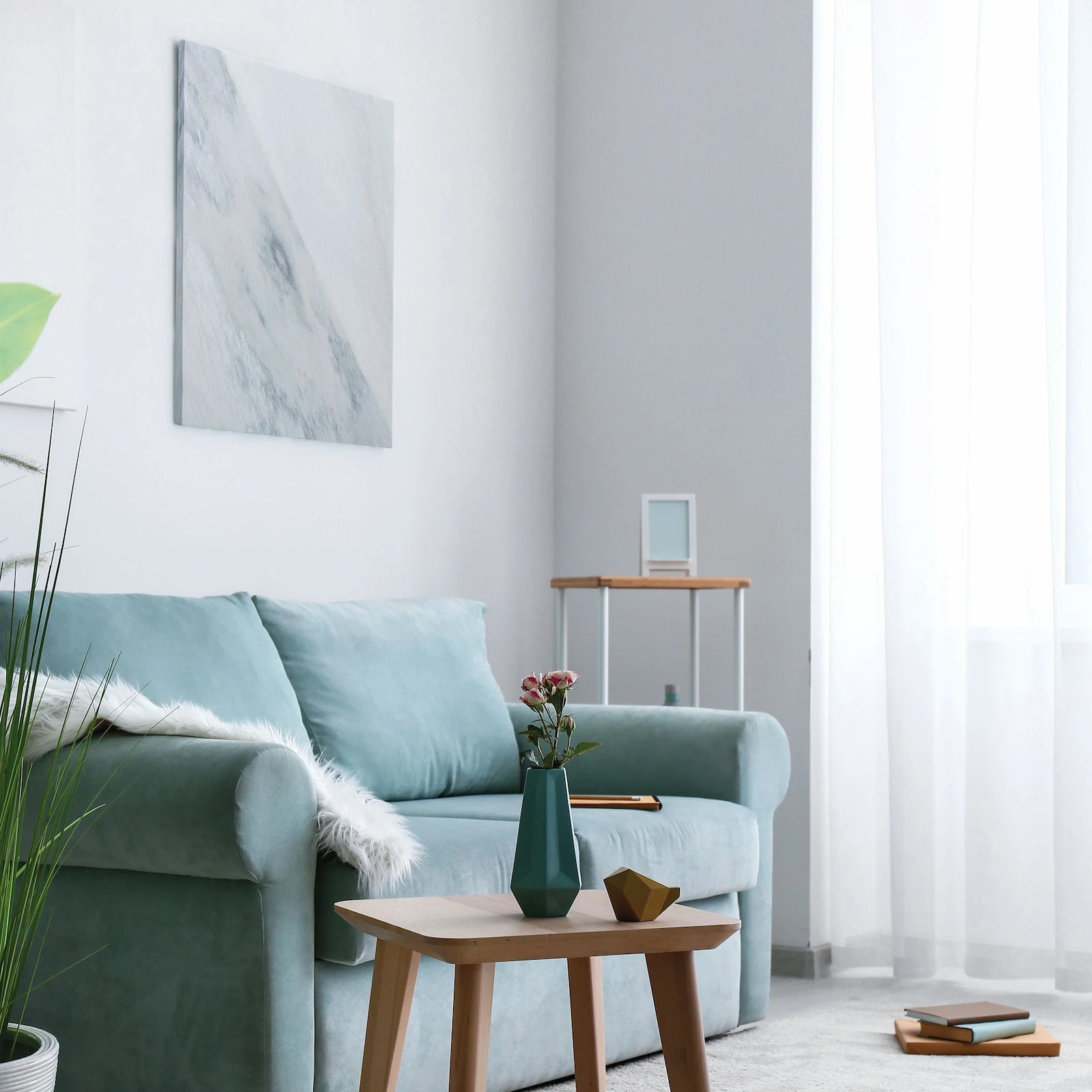 marmony® 500W Marmor Infrarotheizung in Carrara-Optik mit Thermostat MTC-40