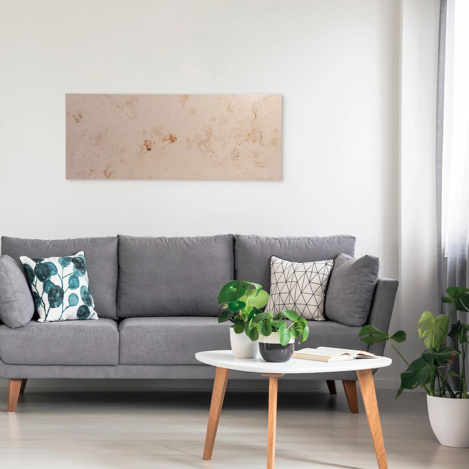 marmony® 800W Naturstein Infrarotheizung Jura mit Thermostat MTC-40 - B-Ware